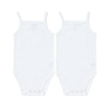 Petit Clair Pointelle 2 Pack Onesie With Bow