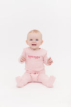 Load image into Gallery viewer, Crew Stripe Romper - Pink