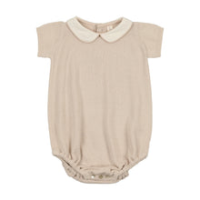 Load image into Gallery viewer, Lil Leg Dotted Knit Romper - Taupe