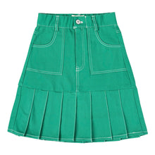Load image into Gallery viewer, Mini Nod Pleated Heavy Mini Skirt - Mint Green