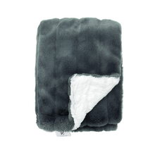 Load image into Gallery viewer, Kidu Luxe Grey Blanket