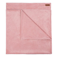 Load image into Gallery viewer, Swaddle Bee Minky Bee Stroller Blanket - Dusty Pink