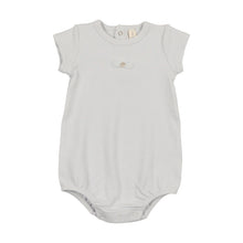 Load image into Gallery viewer, Lil Legs Pointelle Circle Romper - Sea Blue