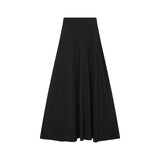 Heven H13 Classic Cotton Jersey Maxi Skirt - Black