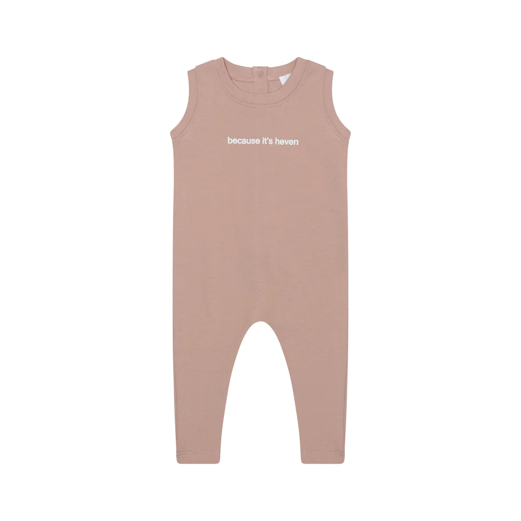 Heven H15 Baby Essentials Ribbed Romper - Pink
