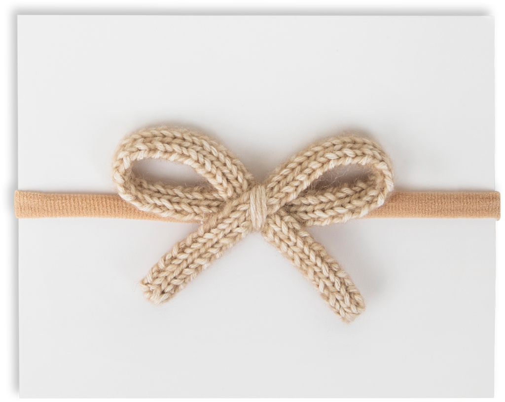 Adora Tan Crochet Mini Headband