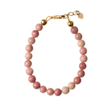 Load image into Gallery viewer, Blush Dye Beads Bracelet