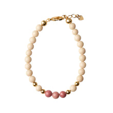 Load image into Gallery viewer, Dye Jade With Blush Beads Bracelet
