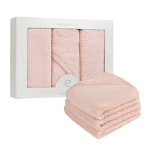 Load image into Gallery viewer, Ely&#39;s &amp; Co. Solid Scalloped Wash Cloth Set (3 Pack) - Pink