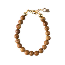 Load image into Gallery viewer, Wood Grain Beads Bracelet
