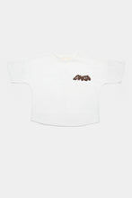 Load image into Gallery viewer, Booso Logo Tee - Ecru/Brown