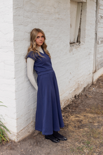 Load image into Gallery viewer, Farren &amp; Me Maxi Gathered Skirt - Washed Blue