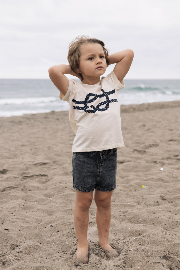 Farren & Me Oversized Top - Cream