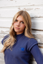 Load image into Gallery viewer, Farren &amp; Me French Terry Vest - Washed Blue