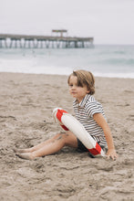 Load image into Gallery viewer, Farren &amp; Me Boys Polo - Navy Stripes