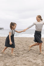 Load image into Gallery viewer, Farren &amp; Me Drop Sleeve Top - Navy Stripes