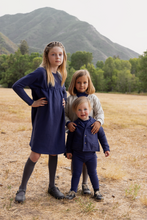 Load image into Gallery viewer, Farren &amp; Me Hooded Cardigan Set - Washed Blue