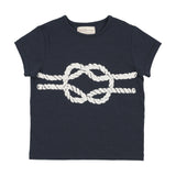 Farren & Me Oversized Top - Navy