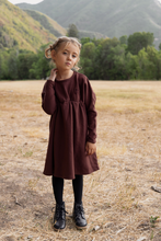 Load image into Gallery viewer, Farren &amp; Me High Waisted Dress - Washed Burgundy