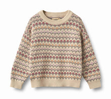 Load image into Gallery viewer, Wheat Harlow Jacquard Pullover - Off White