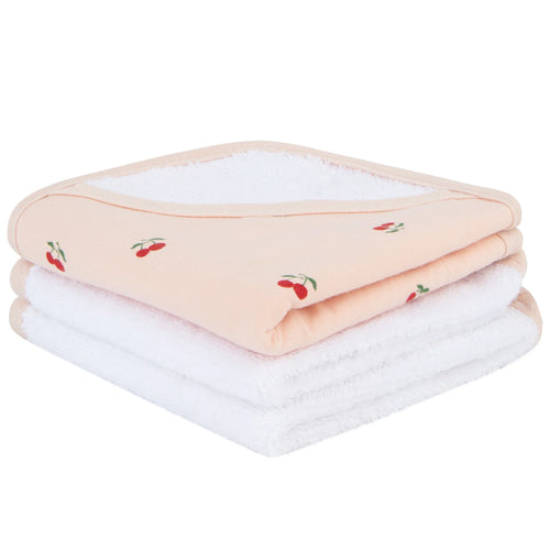 Ely's & Co. Wash Cloth (3 Pack) Red Cherry