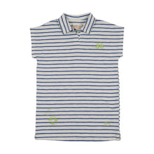 Load image into Gallery viewer, Farren &amp; Me Drop Shoulder Jumper - Royal Blue Stripes