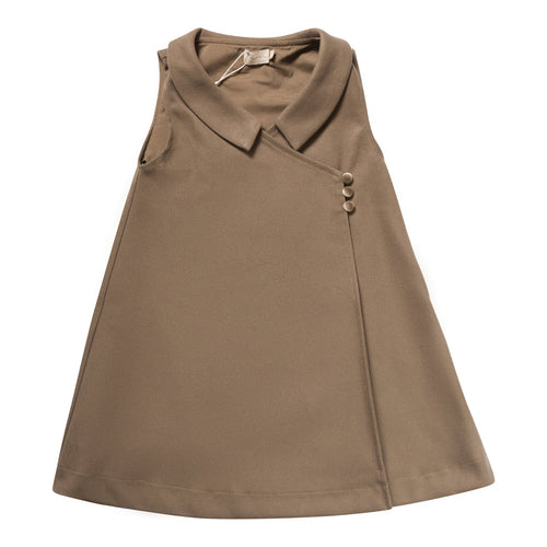 Numu Wool Wrap Jumper - Mocha