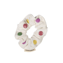Load image into Gallery viewer, Limited Edition Denim Snap Scrunchie - White