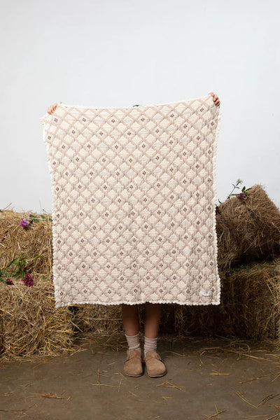 Bebe Organic Joan Blanket - Nostalgia – Moonlight Bebe Organic Joan Blanket - Nostalgia – Moonlight