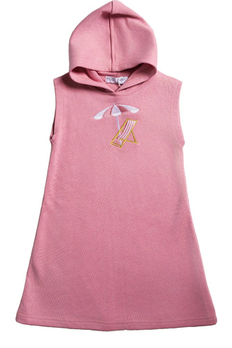 Mode Avant Beach Hoodie - Light Pink