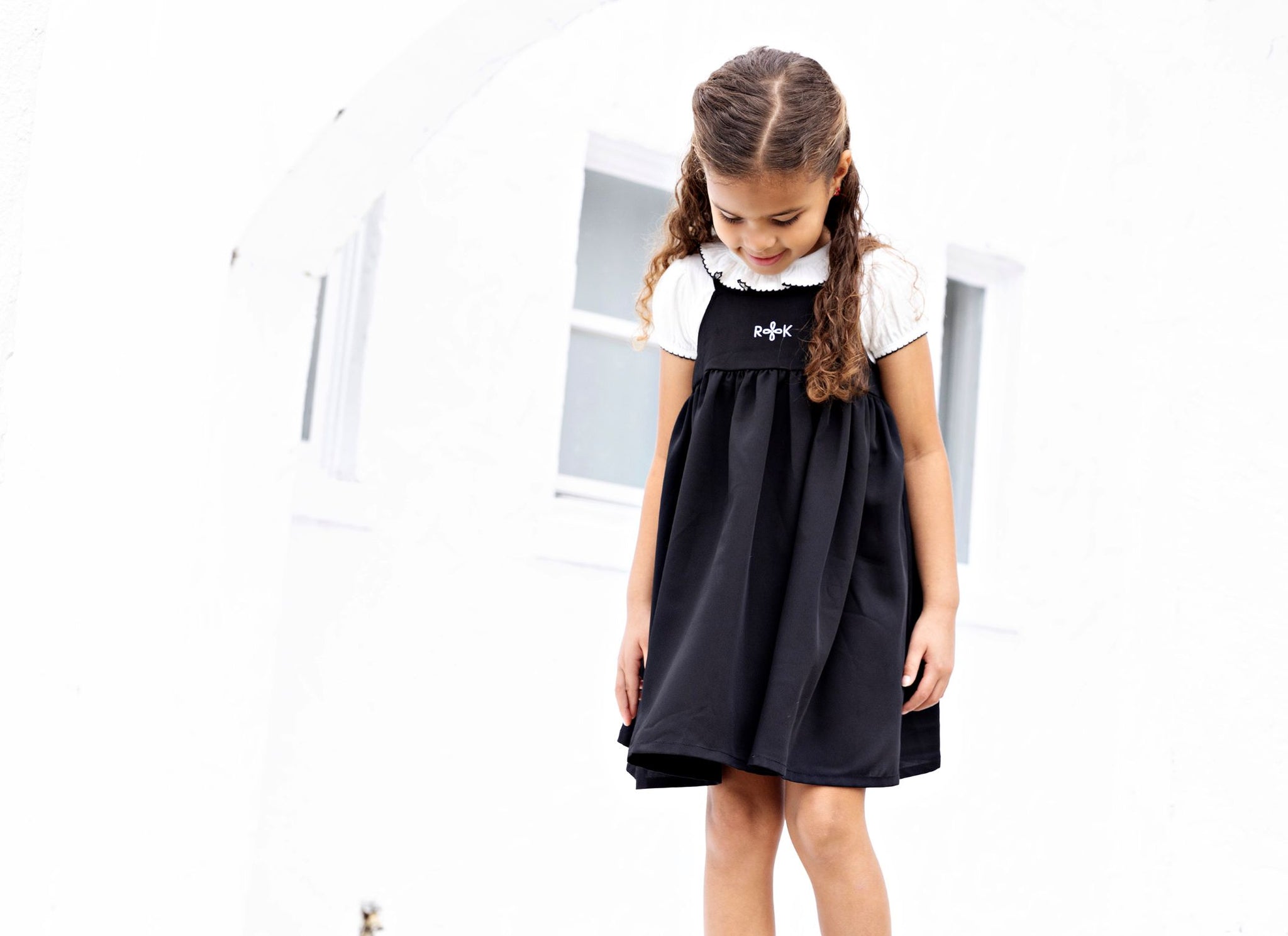 black short jumper dress Black Fluffy Knit Satin Bow Back Mini Jumper Dress AX Paris