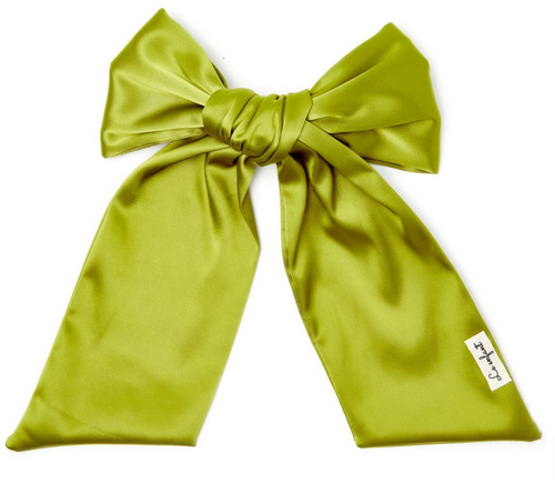Le Enfant Vintage Viscose Oversizes Bow Green