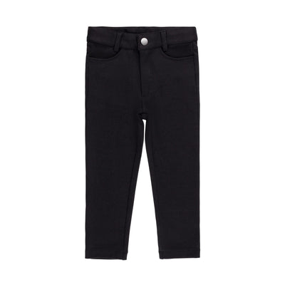 Pixie Label Ponte Pants - Black