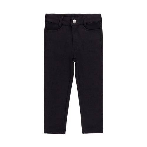Pixie Label Ponte Pants - Black