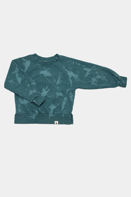 Booso Ocean Splash Sweatshirt - Batic Ocean