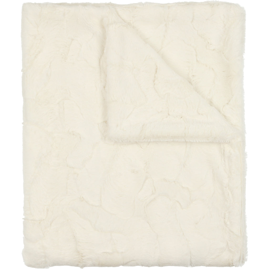 Peluche Lux Fur Blanket Super Fluff - Natural