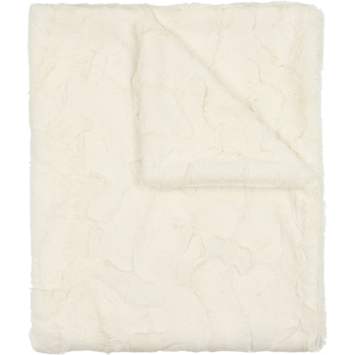 Peluche Lux Fur Blanket Super Fluff - Natural