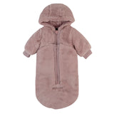 Pramie Fur Snowsuit - Mauve