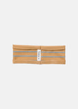 Booso  Sweatband - Mustard Striped