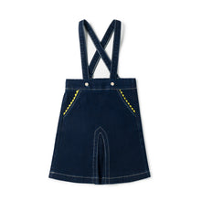 Load image into Gallery viewer, Birnham On The Sea Suspender Jumper - Indigo