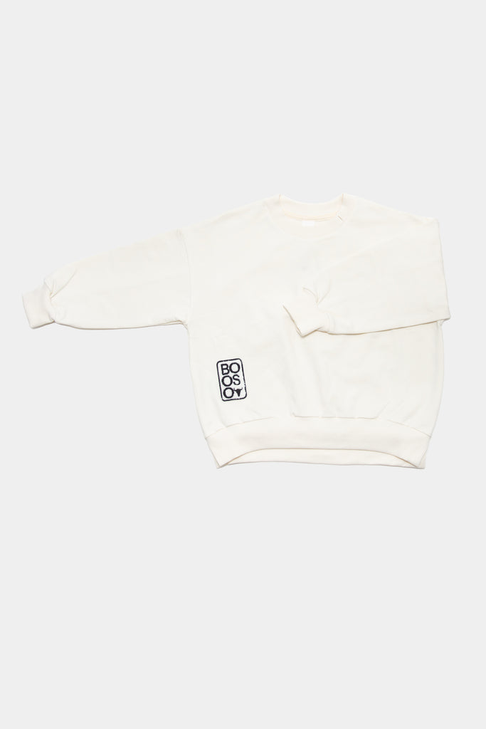 Booso Vintage Sweatshirt - Ivory