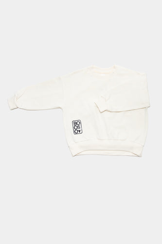 Booso Vintage Sweatshirt - Ivory *Runs Big*