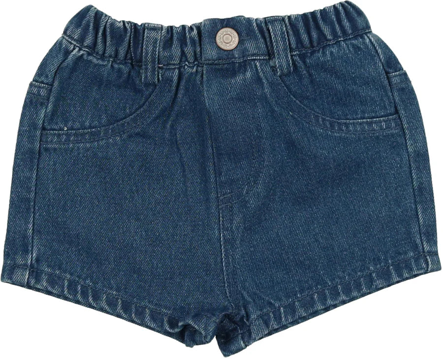 Lil Legs Denim Shorts - Blue Denim