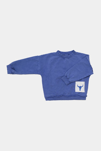 Booso Vintage Sweatshirt - Purple