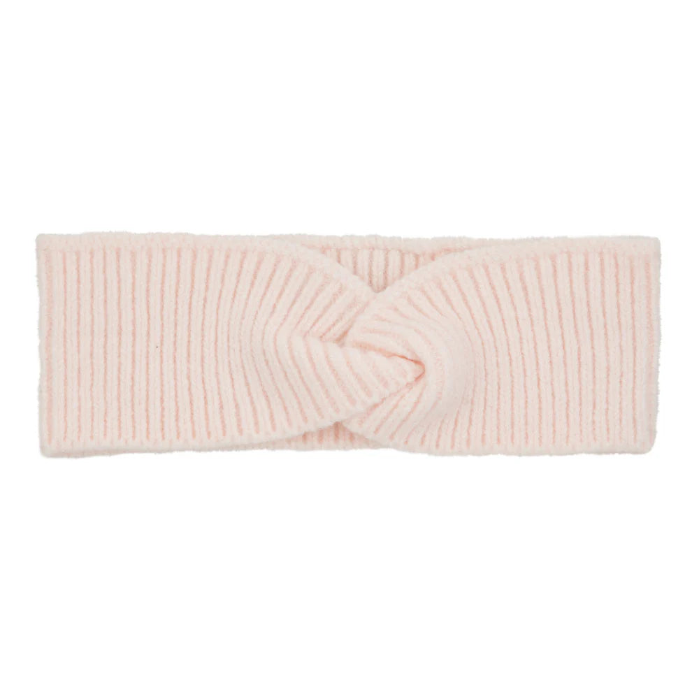 Le Enfant Knit Toddler Twist Headband - Pale Pink