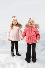 Load image into Gallery viewer, Ellabee Lyane Enfant Fur Down Jacket  - Rose