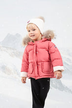 Load image into Gallery viewer, Ellabee Lyane Enfant Fur Down Jacket  - Rose
