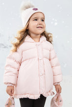 Load image into Gallery viewer, Ellabee Flore Enfant Fur Down Jacket - Baby Pink