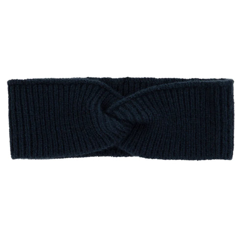 Le Enfant Knit Toddler Twist Headband - Navy