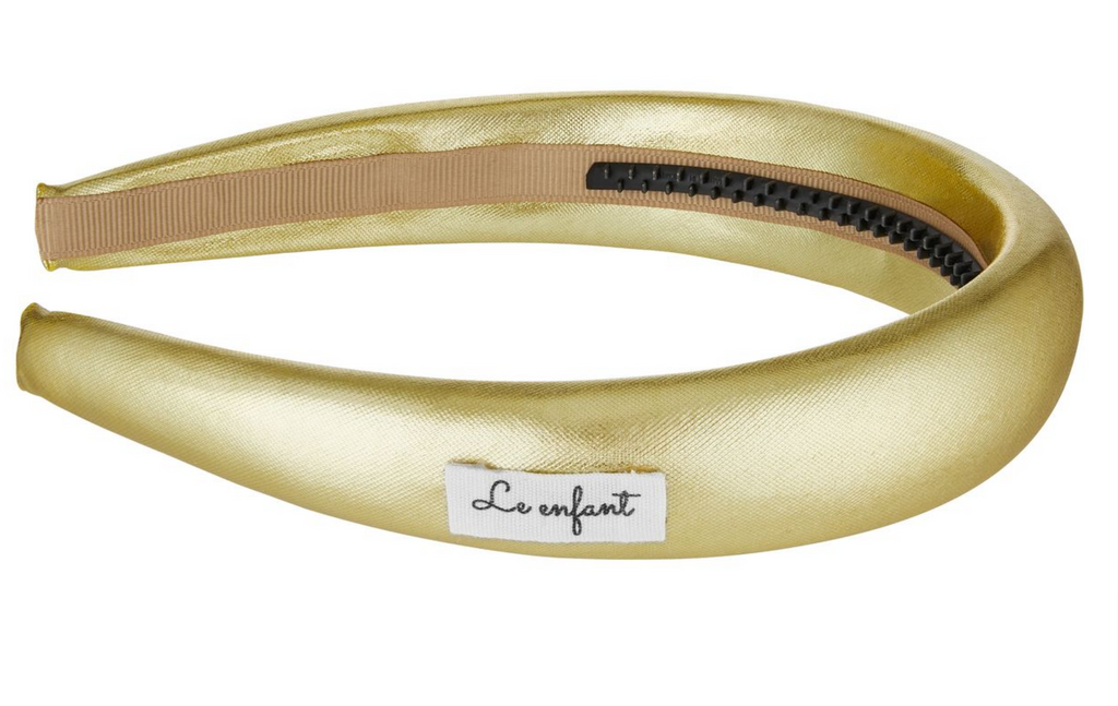 Le Enfant Gold Headband